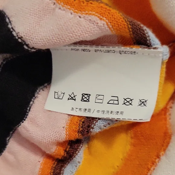 Colorful Striped Short Sleeve Top - Picture 5 of 5